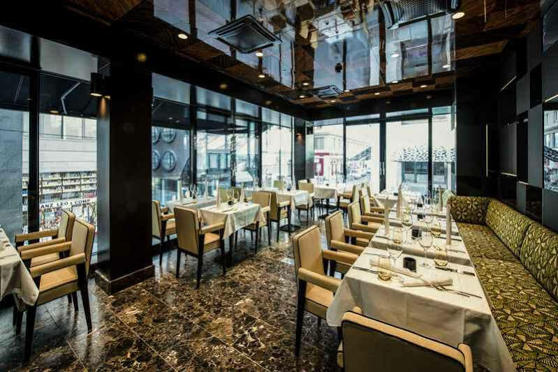 Hotel Lamee Bécs Kültér fotó Restaurant
